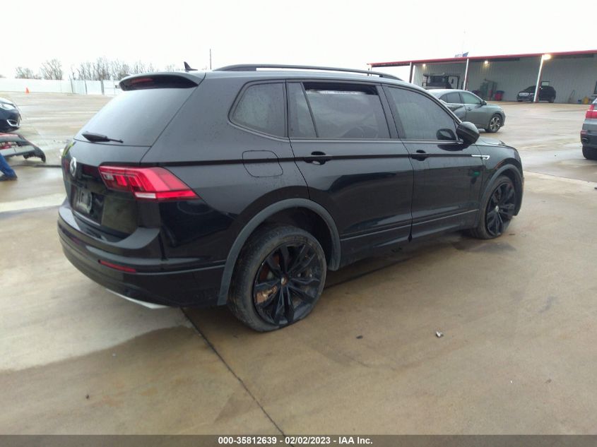 2021 VOLKSWAGEN TIGUAN SE/SE R-LINE BLACK/SEL VIN: 3VV3B7AXXMM009708