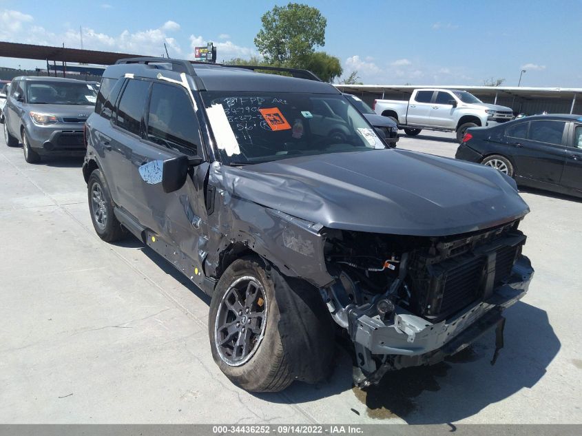 2022 FORD BRONCO SPORT BIG BEND VIN: 3FMCR9B68NRD54215