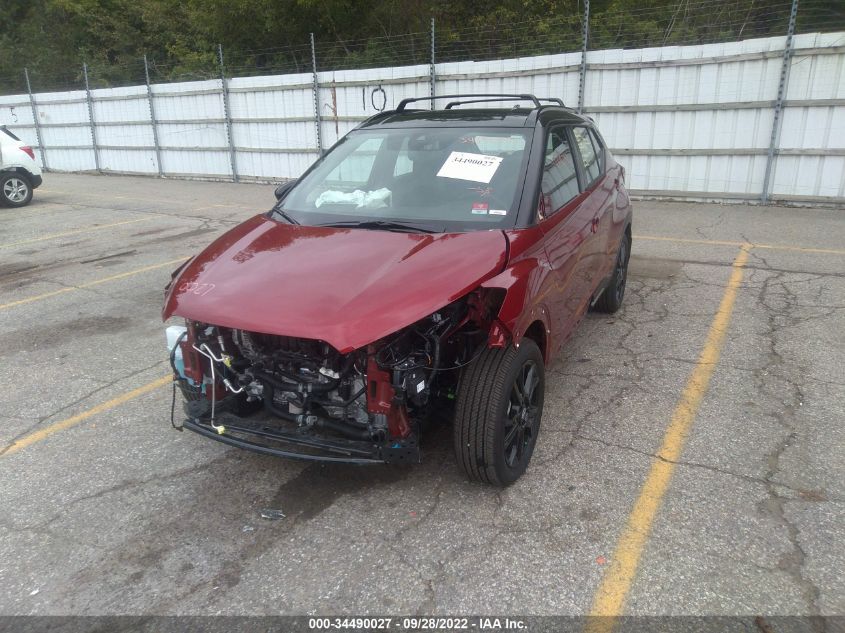 2022 NISSAN KICKS SR VIN: 3N1CP5DV8NL499879