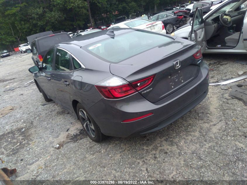 2021 HONDA INSIGHT EX VIN: 19XZE4F53ME011168