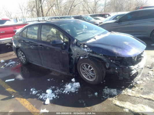 2022 TOYOTA COROLLA HYBRID LE VIN: JTDEAMDE3NJ040347