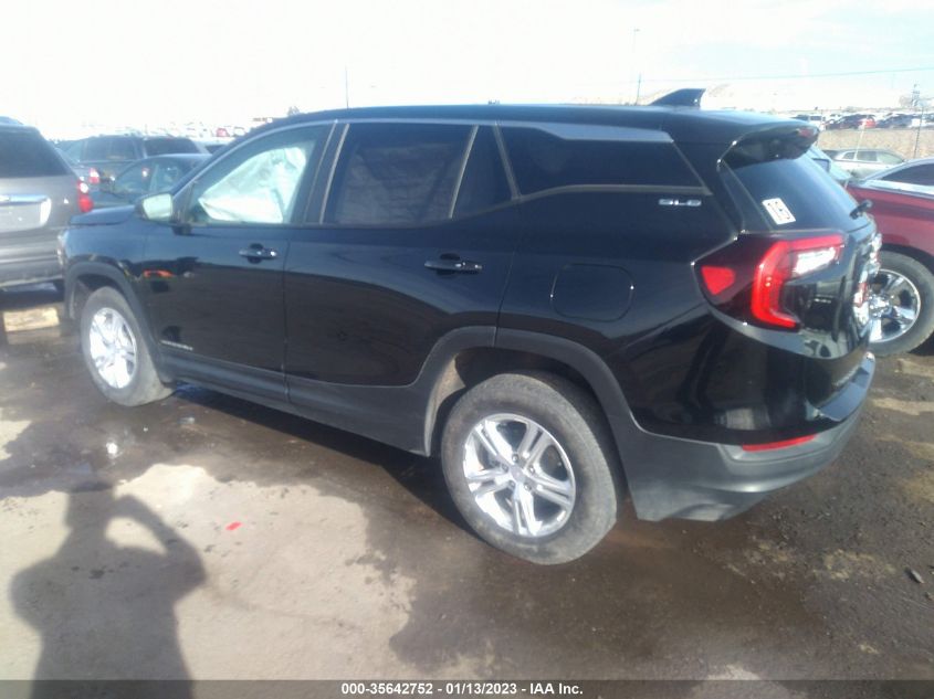 2022 GMC TERRAIN SLE VIN: 3GKALTEV6NL161579
