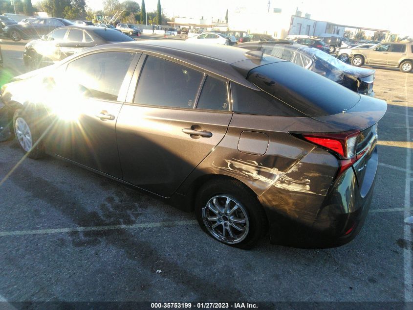 2021 TOYOTA PRIUS L VIN: JTDKAMFU4M3131704