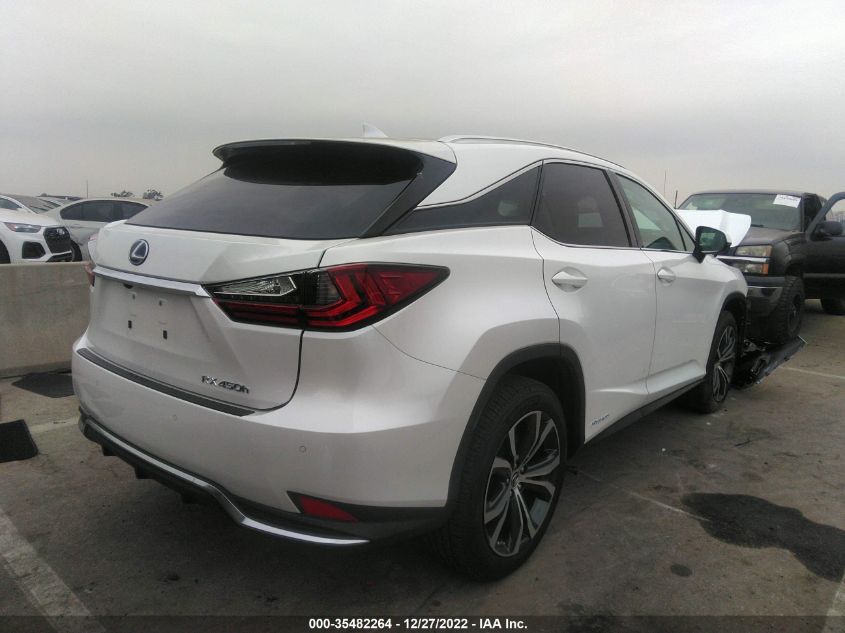 2022 LEXUS RX RX 450H VIN: 2T2HGMDA4NC093848