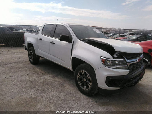 2022 CHEVROLET COLORADO 2WD WORK TRUCK VIN: 1GCGSBEN9N1169945