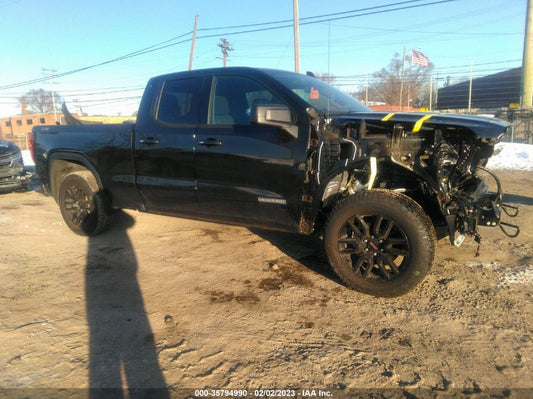 2022 GMC SIERRA 1500 LIMITED ELEVATION VIN: 1GTR9CED3NZ184878
