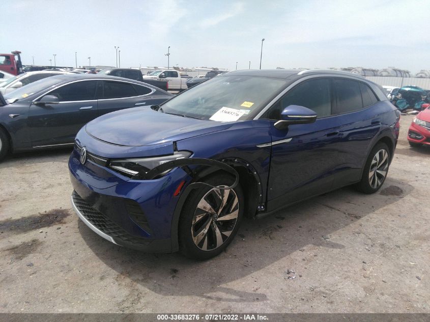 2021 VOLKSWAGEN ID.4 PRO S VIN: WVGKMPE26MP057537