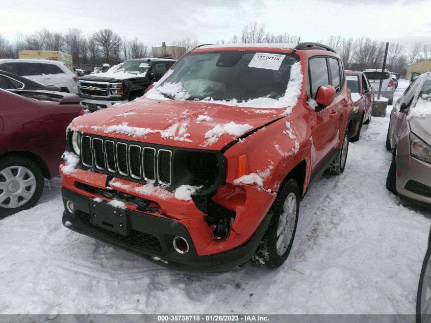 2021 JEEP RENEGADE LATITUDE VIN: ZACNJDBB7MPN31122