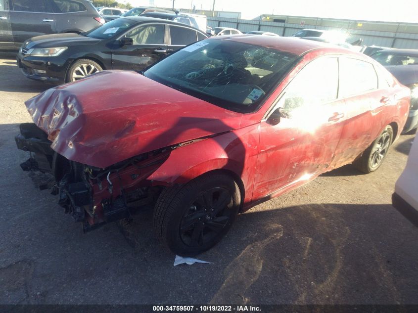 2021 HYUNDAI ELANTRA SEL VIN: KMHLM4AG4MU144357