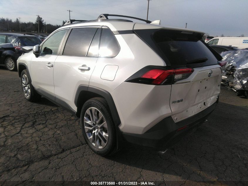 2022 TOYOTA RAV4 XLE PREMIUM VIN: 2T3A1RFV6NW316045