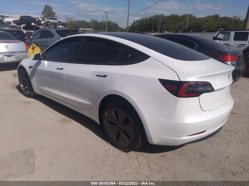 2023 TESLA MODEL 3 VIN: 5YJ3E1EAXPF488312