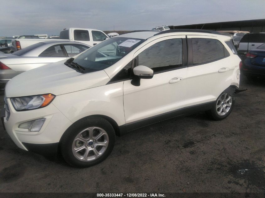 2020 FORD ECOSPORT SE VIN: MAJ3S2GEXLC366254