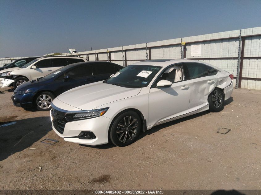 2022 HONDA ACCORD SEDAN EX-L VIN: 1HGCV1F56NA032171