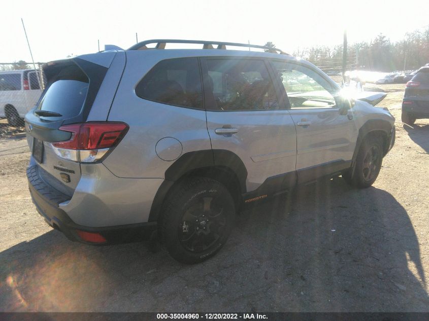 2022 SUBARU FORESTER WILDERNESS VIN: JF2SKAMC4NH497755
