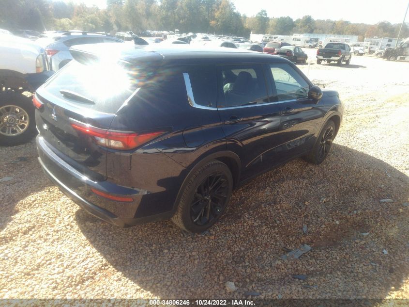 2022 MITSUBISHI OUTLANDER SE VIN: JA4J3UA88NZ062816