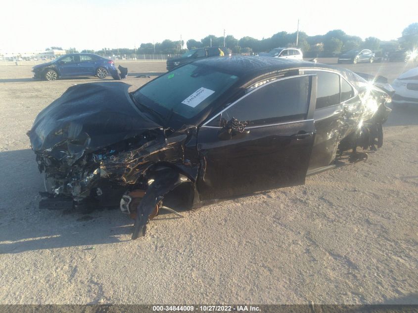 2022 TOYOTA CAMRY LE VIN: 4T1C11AKXNU035687