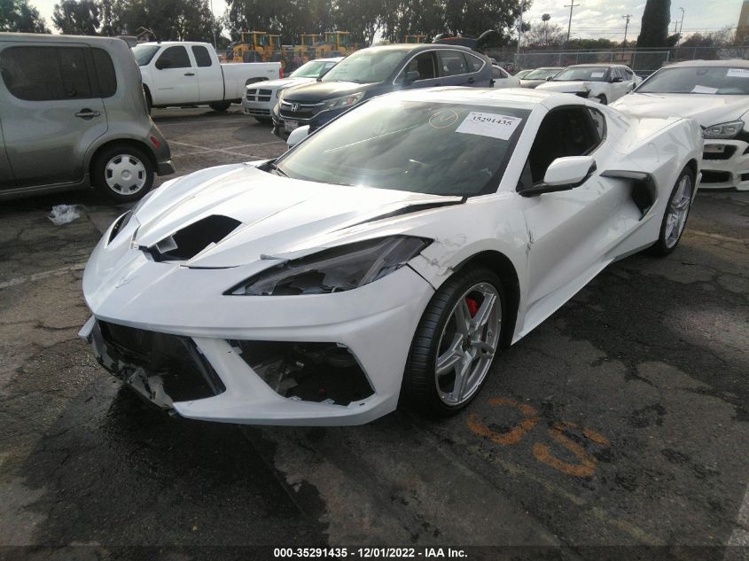 2022 CHEVROLET CORVETTE 1LT VIN: 1G1YA2D46N5109493