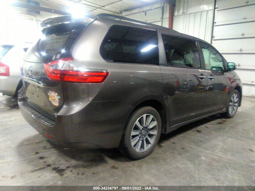 2020 TOYOTA SIENNA XLE VIN: 5TDDZ3DC3LS249844