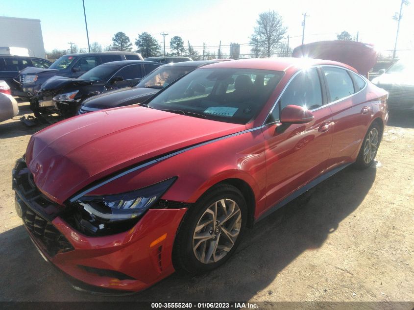 2021 HYUNDAI SONATA SEL VIN: KMHL64JA3MA149542