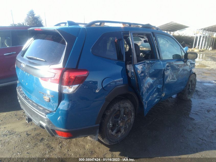 2022 SUBARU FORESTER WILDERNESS VIN: JF2SKAMC8NH505274