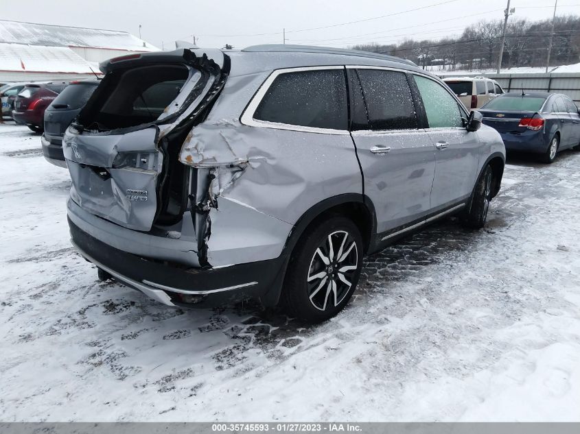 2022 HONDA PILOT TOURING 7-PASSENGER VIN: 5FNYF6H68NB066981