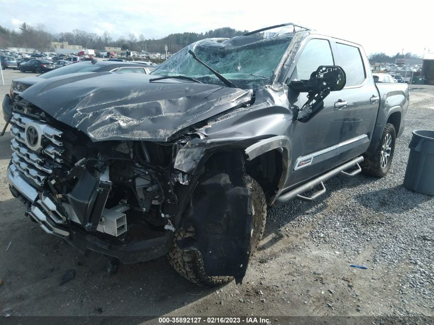 2022 TOYOTA TUNDRA 4WD 1794 EDITION VIN: 5TFMA5DB0NX014616