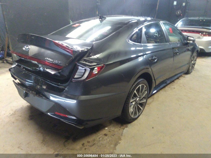 2021 HYUNDAI SONATA LIMITED VIN: KMHL34J22MA156287