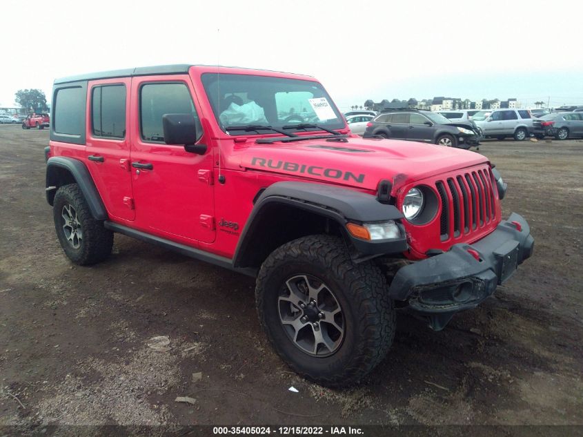 2020 JEEP WRANGLER UNLIMITED RUBICON VIN: 1C4HJXFG2LW233019