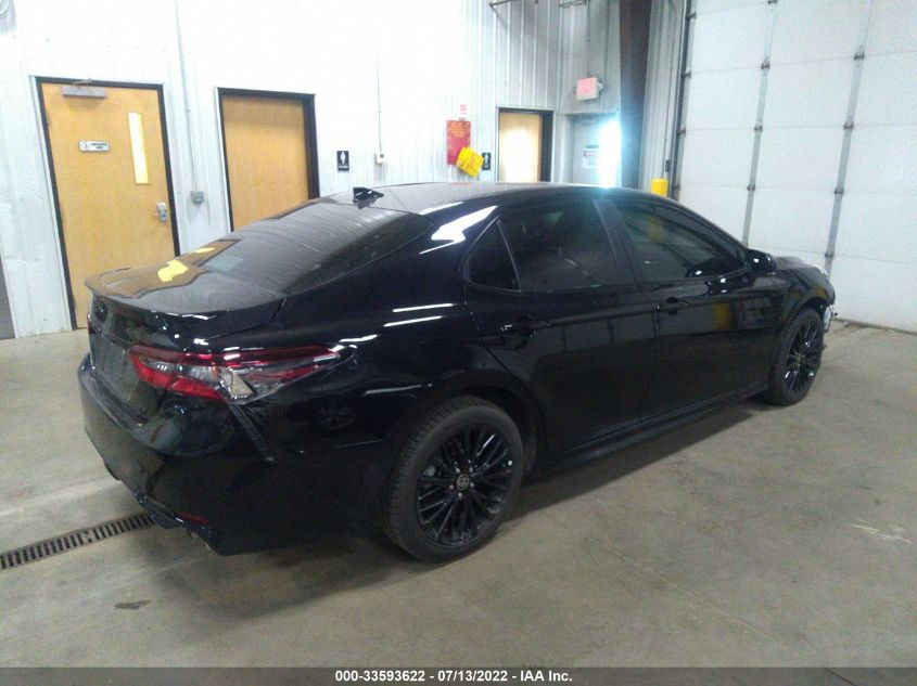 2021 TOYOTA CAMRY SE NIGHTSHADE VIN: 4T1T11BK5MU040907