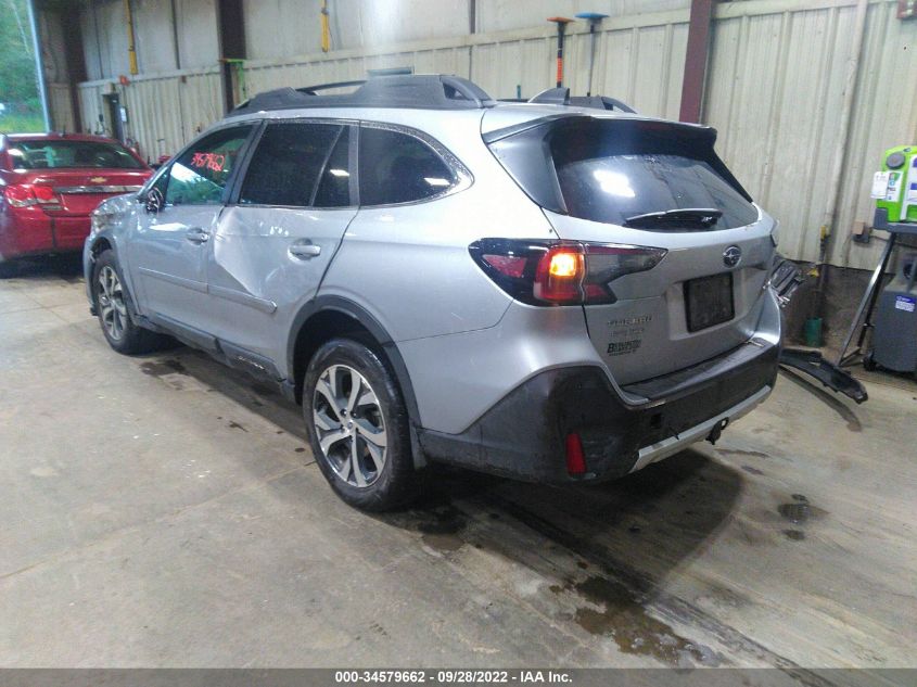 2022 SUBARU OUTBACK LIMITED VIN: 4S4BTANC3N3245434