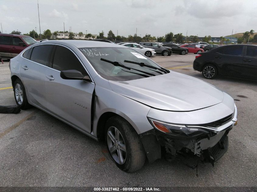 2020 CHEVROLET MALIBU LS VIN: 1G1ZC5ST2LF054915