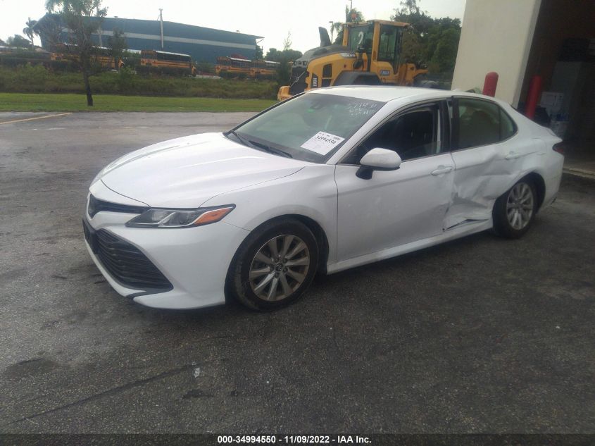 2020 TOYOTA CAMRY LE VIN: 4T1C11AK6LU943714