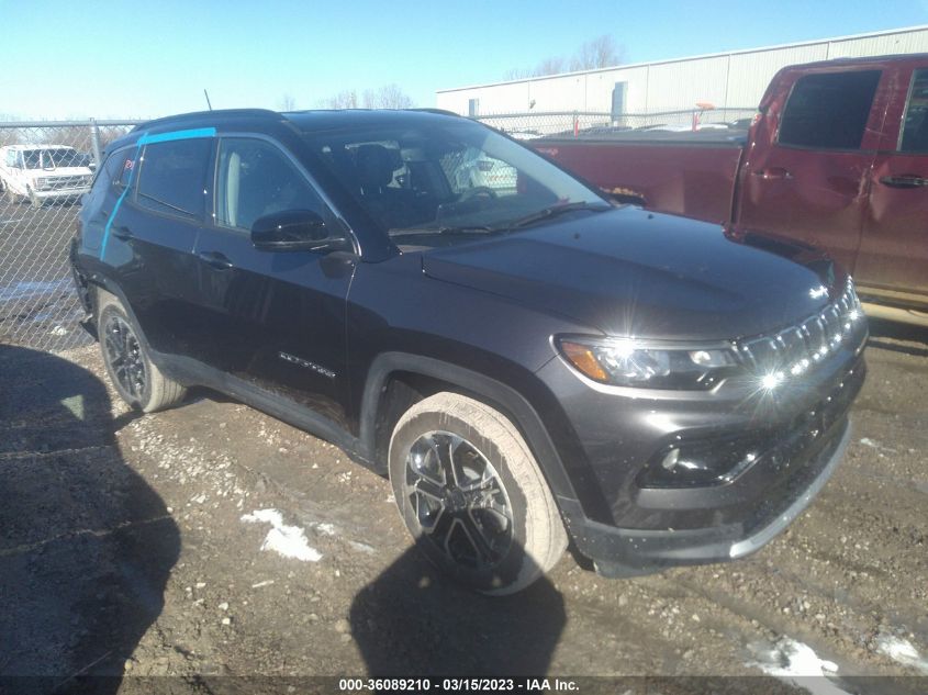 2022 JEEP COMPASS LIMITED VIN: 3C4NJDCB2NT209208