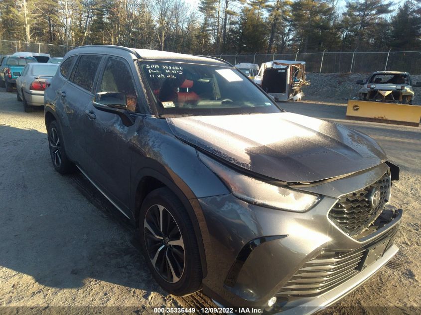 2021 TOYOTA HIGHLANDER XSE VIN: 5TDJZRBH8MS079115