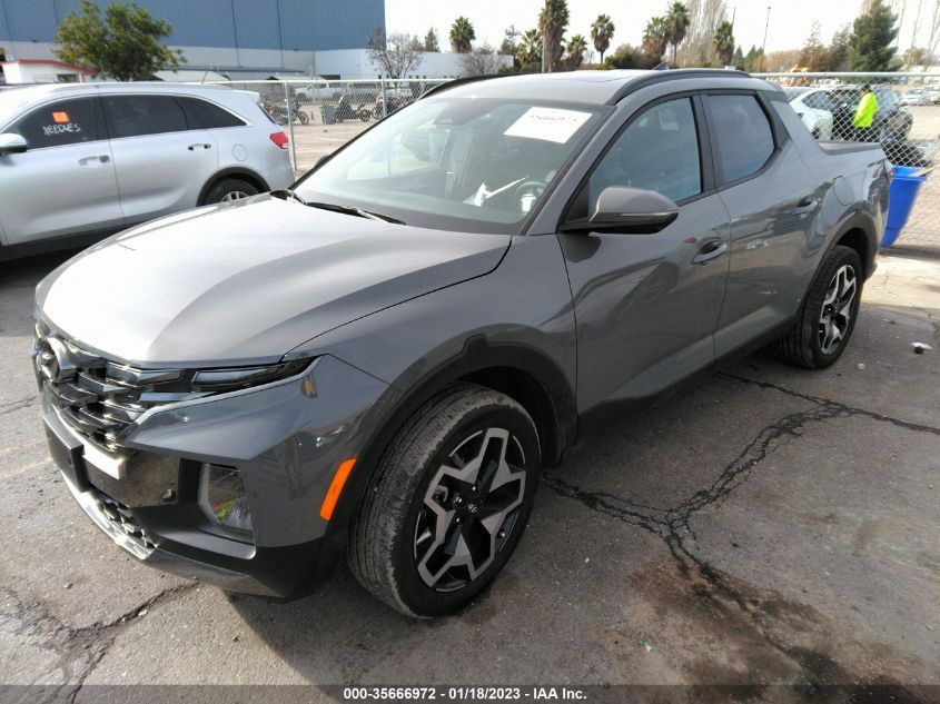 2022 HYUNDAI SANTA CRUZ LIMITED VIN: 5NTJEDAF1NH030782