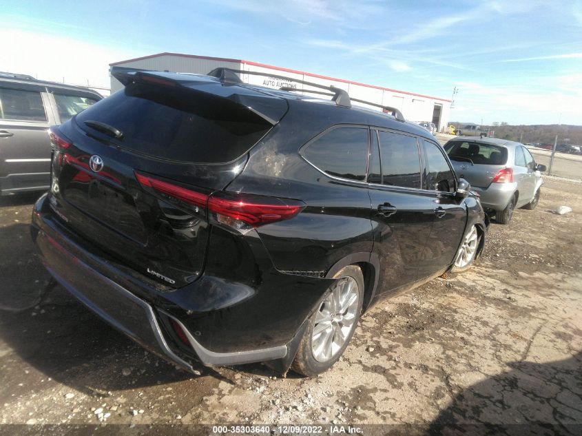 2020 TOYOTA HIGHLANDER LIMITED VIN: 5TDYZRAH5LS021848