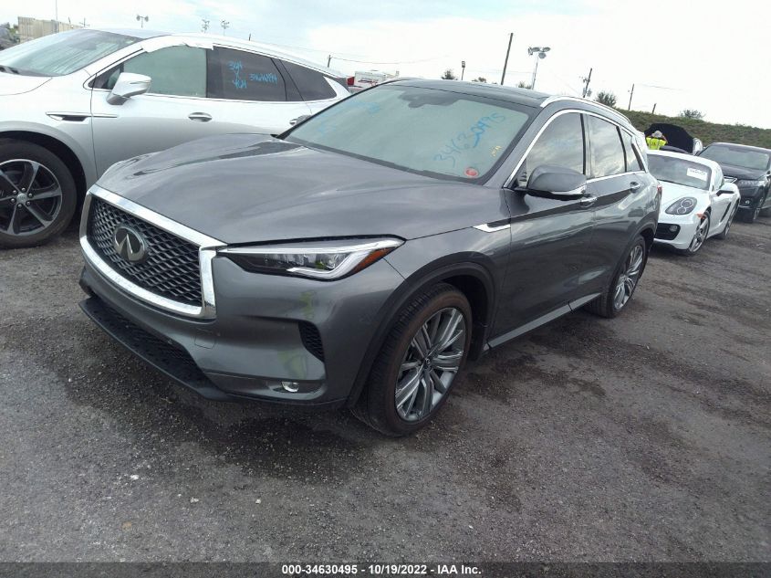 2021 INFINITI QX50 SENSORY VIN: 3PCAJ5CA5MF120919