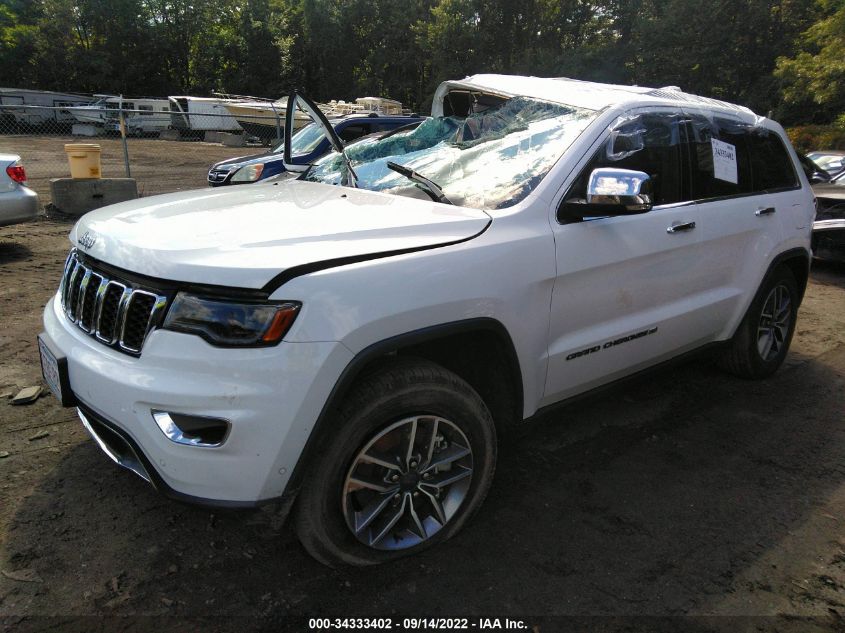 2022 JEEP GRAND CHEROKEE WK LIMITED VIN: 1C4RJFBG3NC145721
