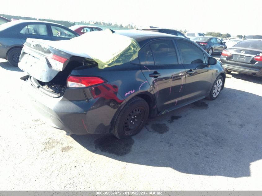 2022 TOYOTA COROLLA LE VIN: JTDEPMAE7NJ220353