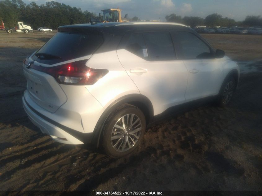 2021 NISSAN KICKS SV VIN: 3N1CP5CV6ML489528