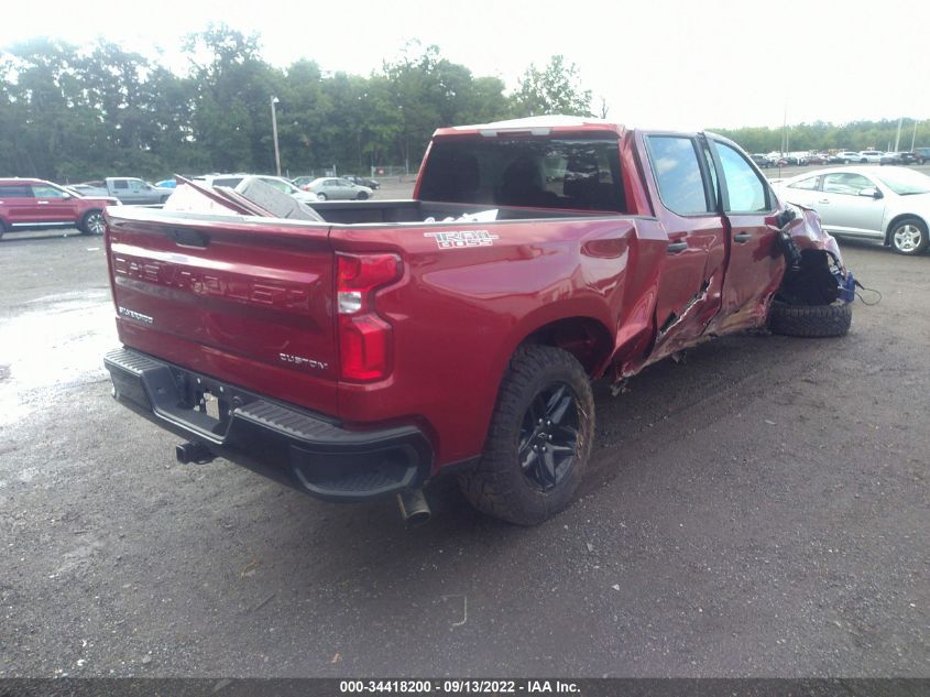 2021 CHEVROLET SILVERADO 1500 CUSTOM TRAIL BOSS VIN: 1GCPYCEH0MZ244479