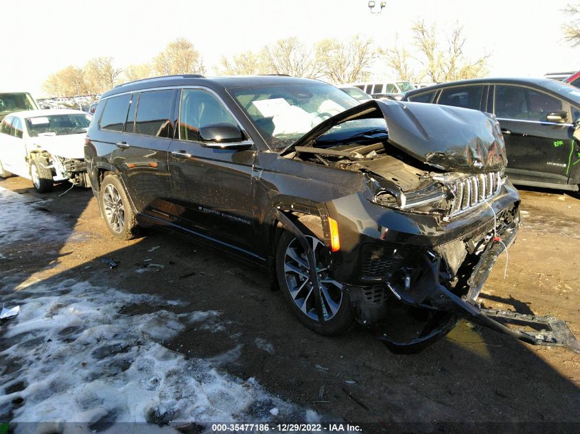2022 JEEP GRAND CHEROKEE L OVERLAND VIN: 1C4RJKDG2N8523004