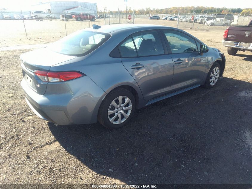 2021 TOYOTA COROLLA LE VIN: 5YFEPMAE6MP220788