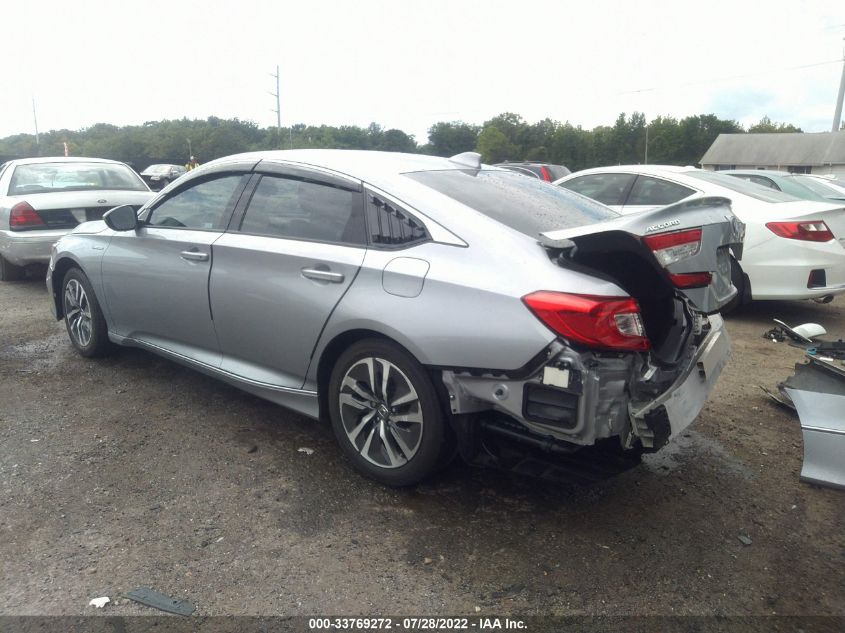 2021 HONDA ACCORD HYBRID EX VIN: 1HGCV3F4XMA012300