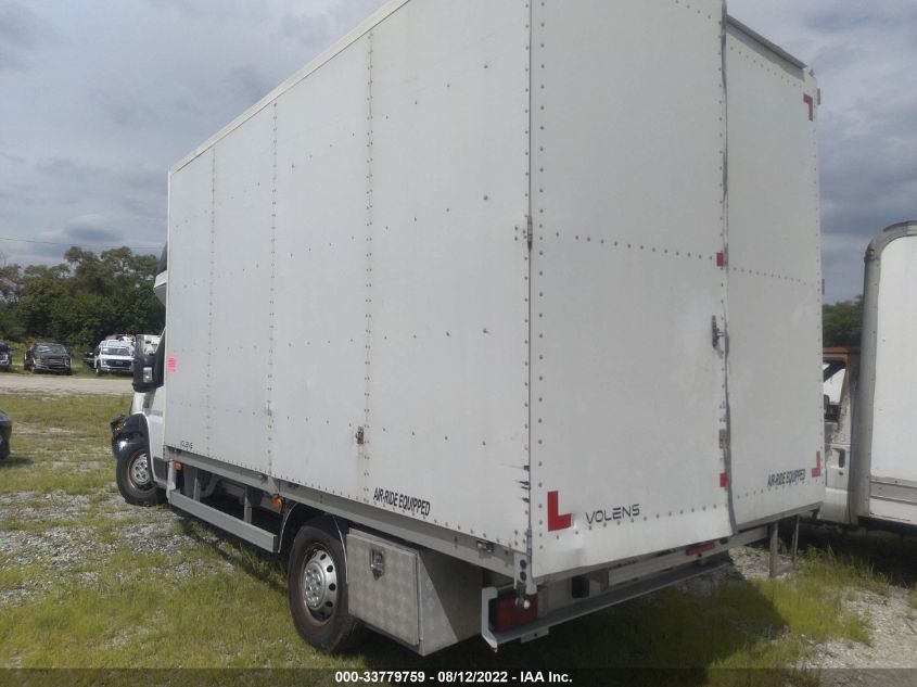 2020 RAM PROMASTER CHASSIS CAB VIN: 3C7WRVFG0LE110854