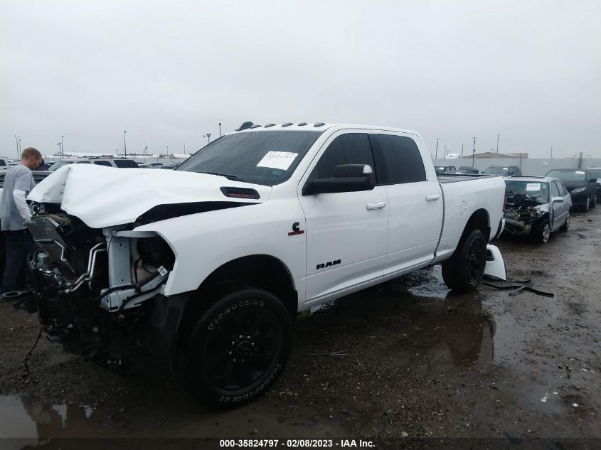 2022 RAM 2500 LONE STAR VIN: 3C6UR5DL7NG202854