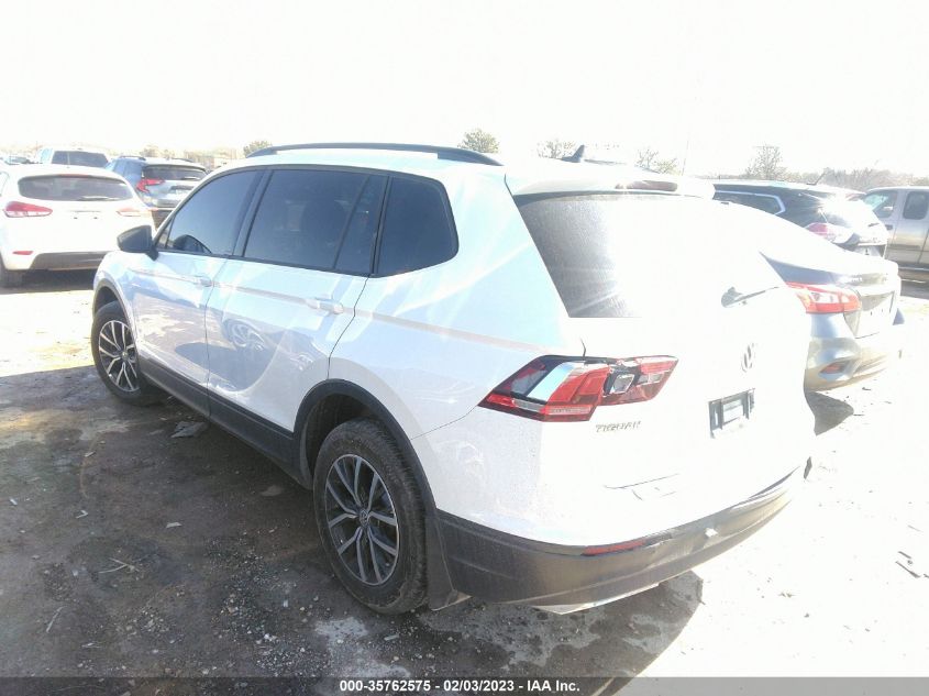 2021 VOLKSWAGEN TIGUAN S VIN: 3VV1B7AX3MM054769