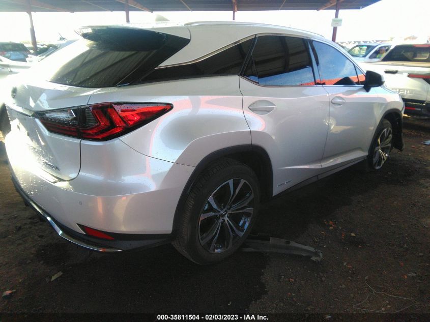 2022 LEXUS RX RX 450H VIN: 2T2HGMDA9NC092419