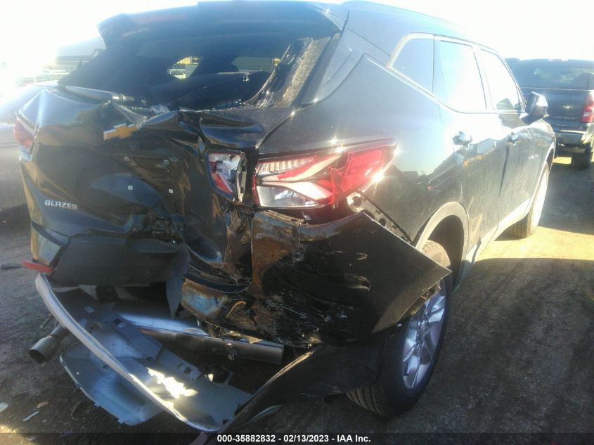 2022 CHEVROLET BLAZER LT VIN: 3GNKBCR44NS215267