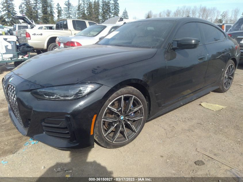 2022 BMW 4 SERIES M440I XDRIVE VIN: WBA13AW04NFM26722